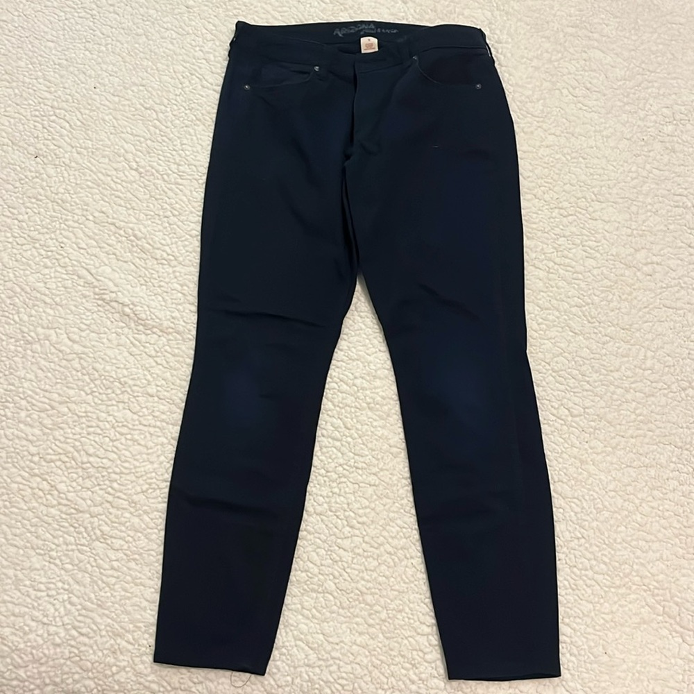Dark blue jeans